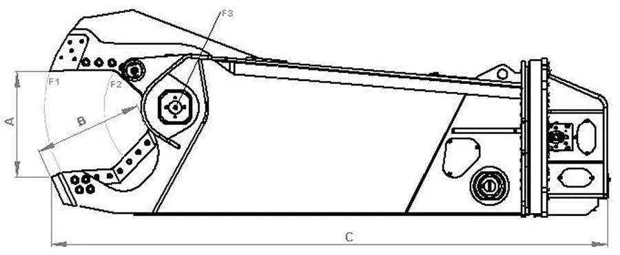 RAY-Eagle-Shear-Drawing RAY-Eagle-Shear-disegno