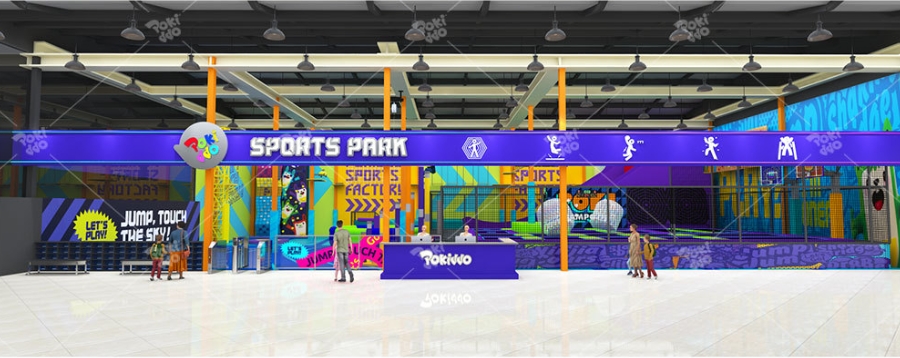 indoor amusement park متنزه داخلي