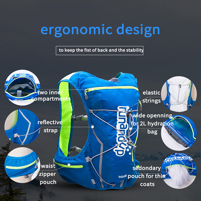 Outdoor Sports Travel Hydration Bag with Water Bladder Bag RU81016