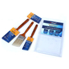 Professional Stiff Nylon/poly Brush Wooden Handle Angle Paint Brush