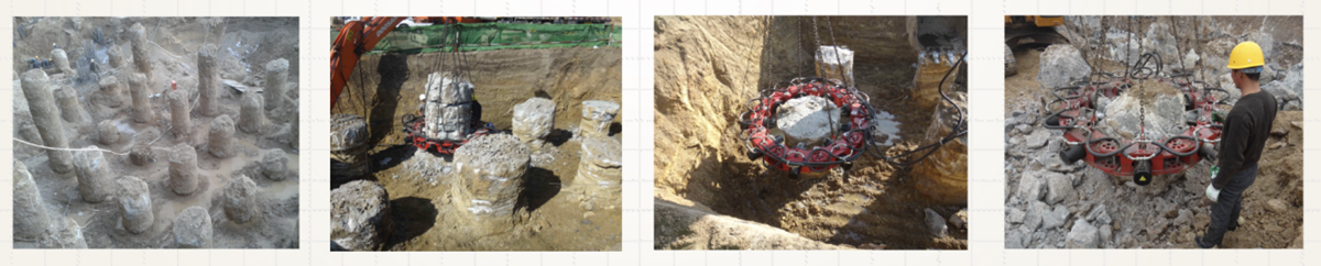 RAY pile breaker-3 Quebra-estacas RAY-3