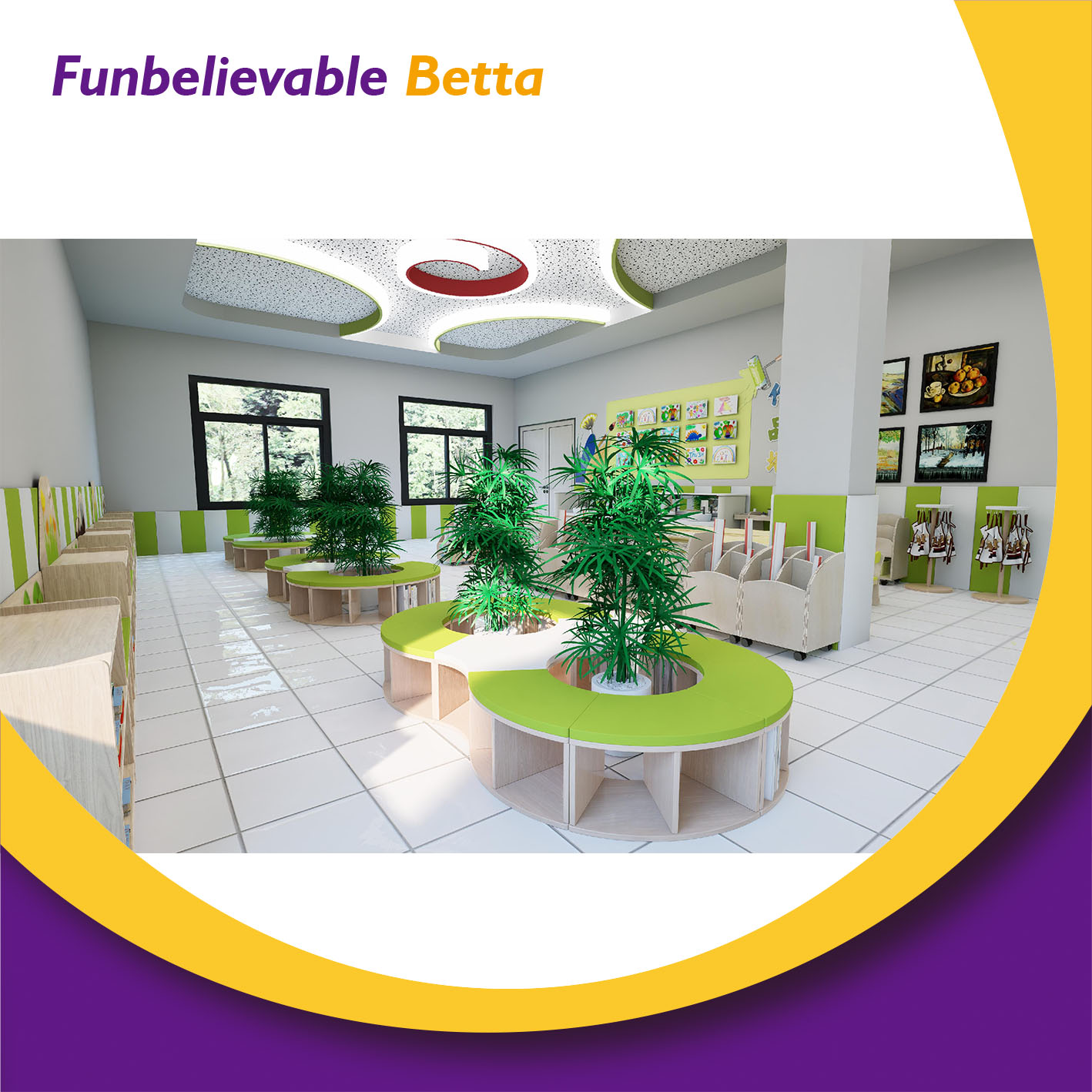 kindergarten design تصميم رياض الأطفال