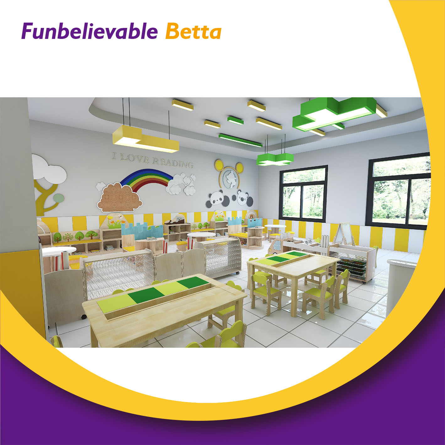 kindergarten design تصميم رياض الأطفال