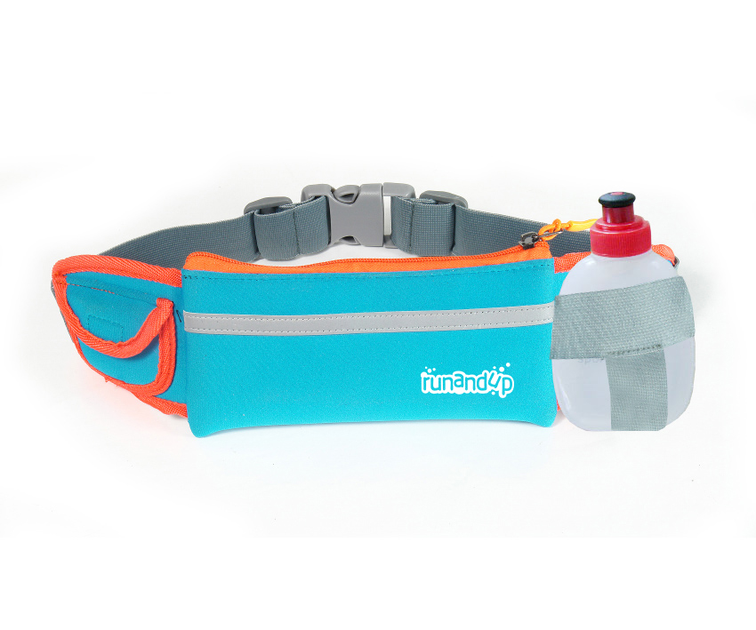 BF16005 Neoprene Materail Runners Pack Sports Waist Bag with Water Bottle Holder