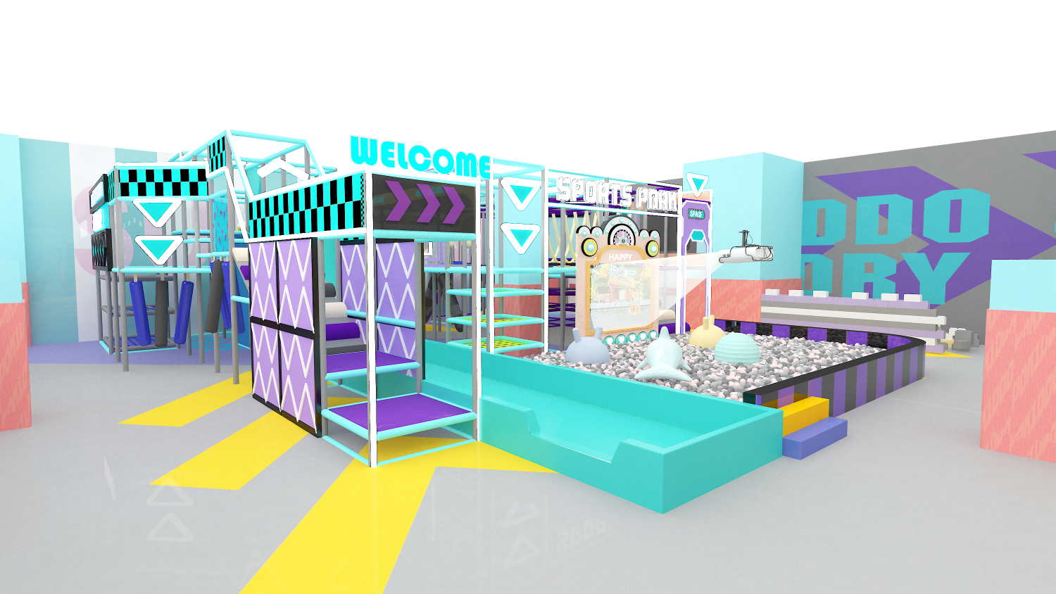 indoor playground equipment 南昌0420效果图5