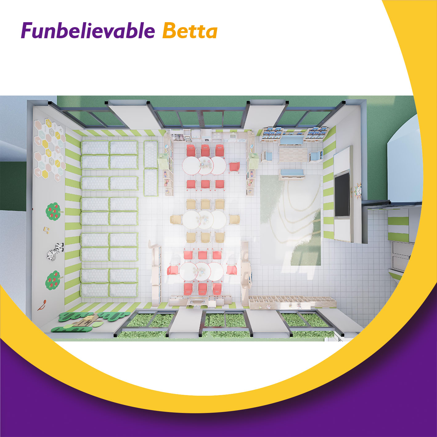 kindergarten design تصميم رياض الأطفال