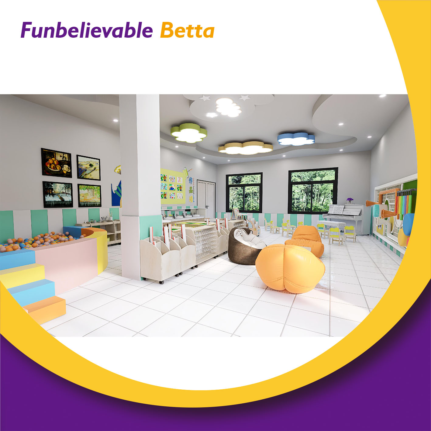 kindergarten design تصميم رياض الأطفال