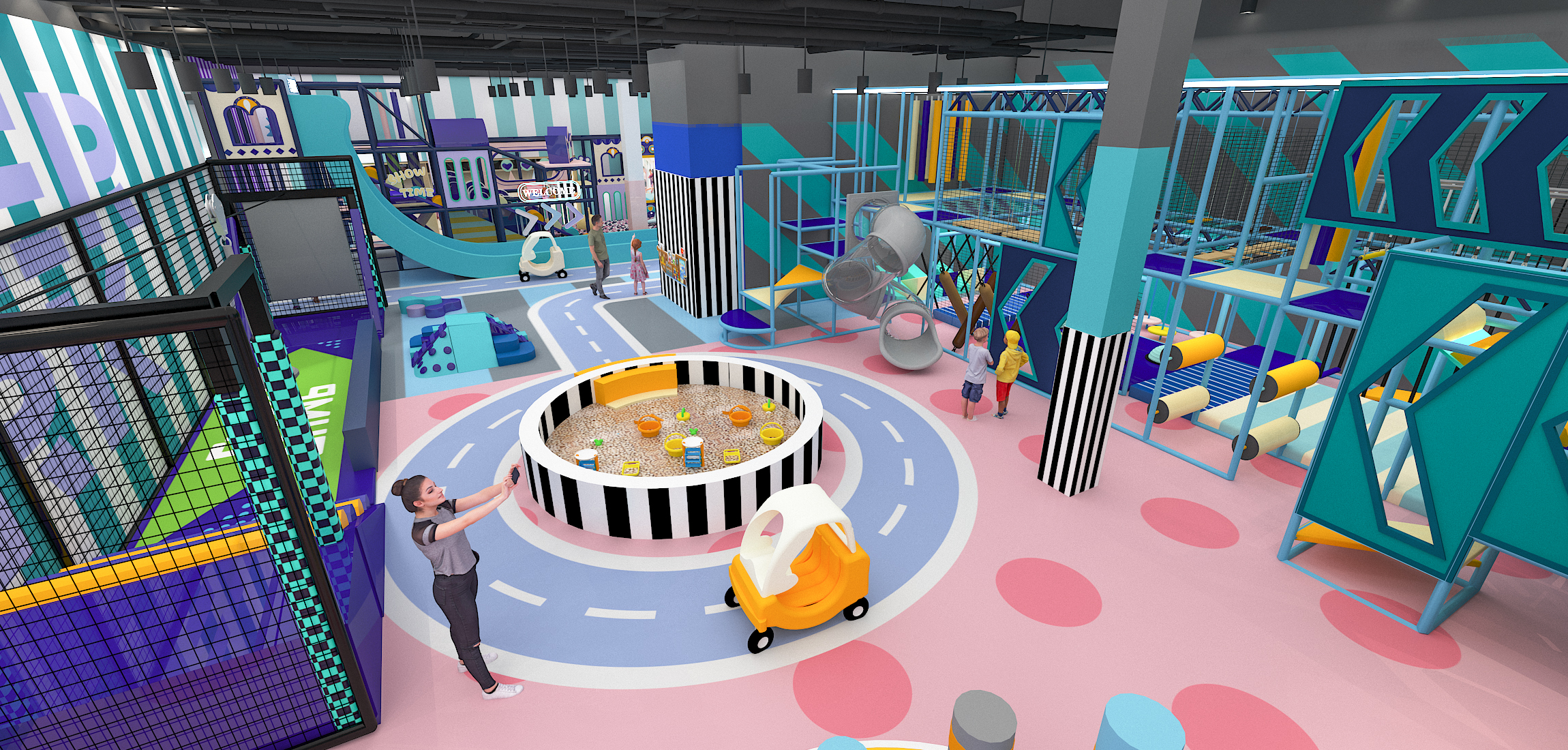 indoor playground equipment equipo de juegos interior