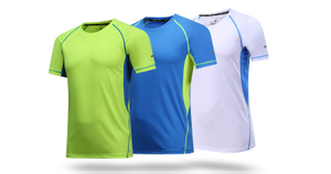 RU81112 Men Sports Fitness Wear Compression Shirts with Custom Printing