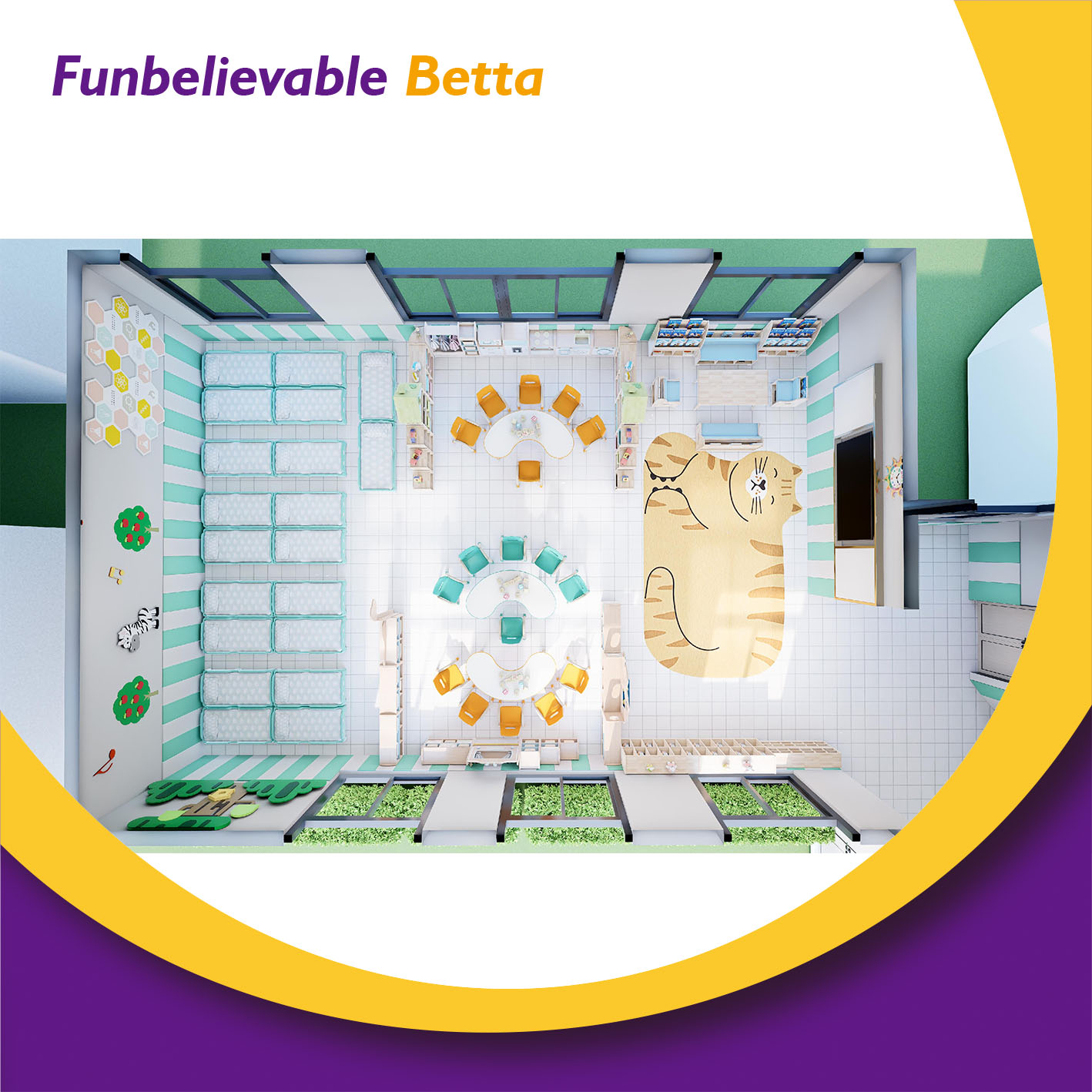 kindergarten design تصميم رياض الأطفال