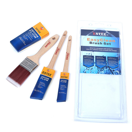 One Unit in Blister Packing Customized Paint brush Kit for Private Label
