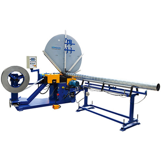 Spiral tubeformer machine HJTF1500(saw cutting)