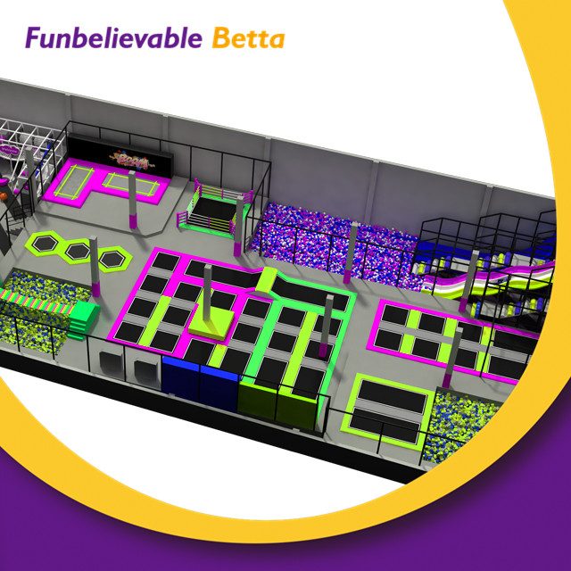 High-End Indoor Children's Playground крытая игровая площадка 0823-011