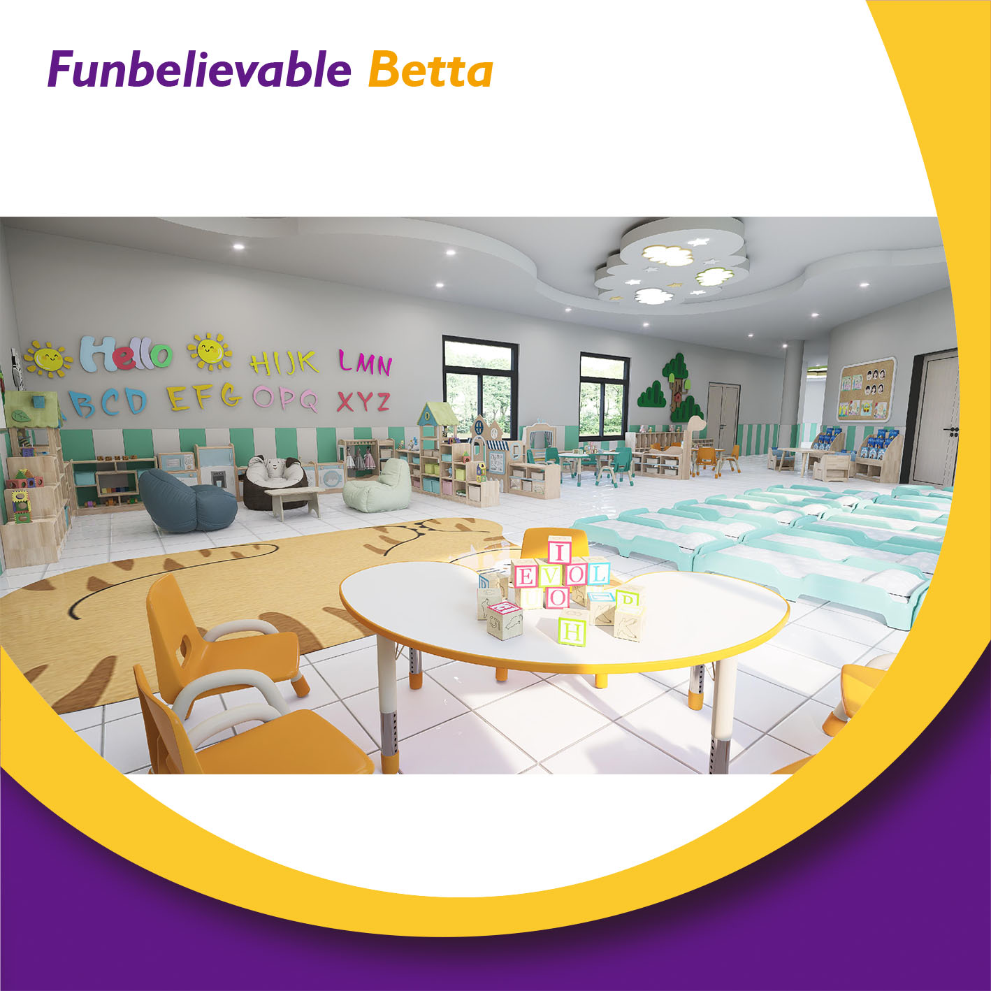 kindergarten design تصميم رياض الأطفال