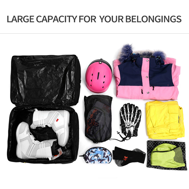 RU81073 Professional Ski Boot Bag with Good Quality And Competitive Price Ourdoor Travel Skiing Snowboard Pack