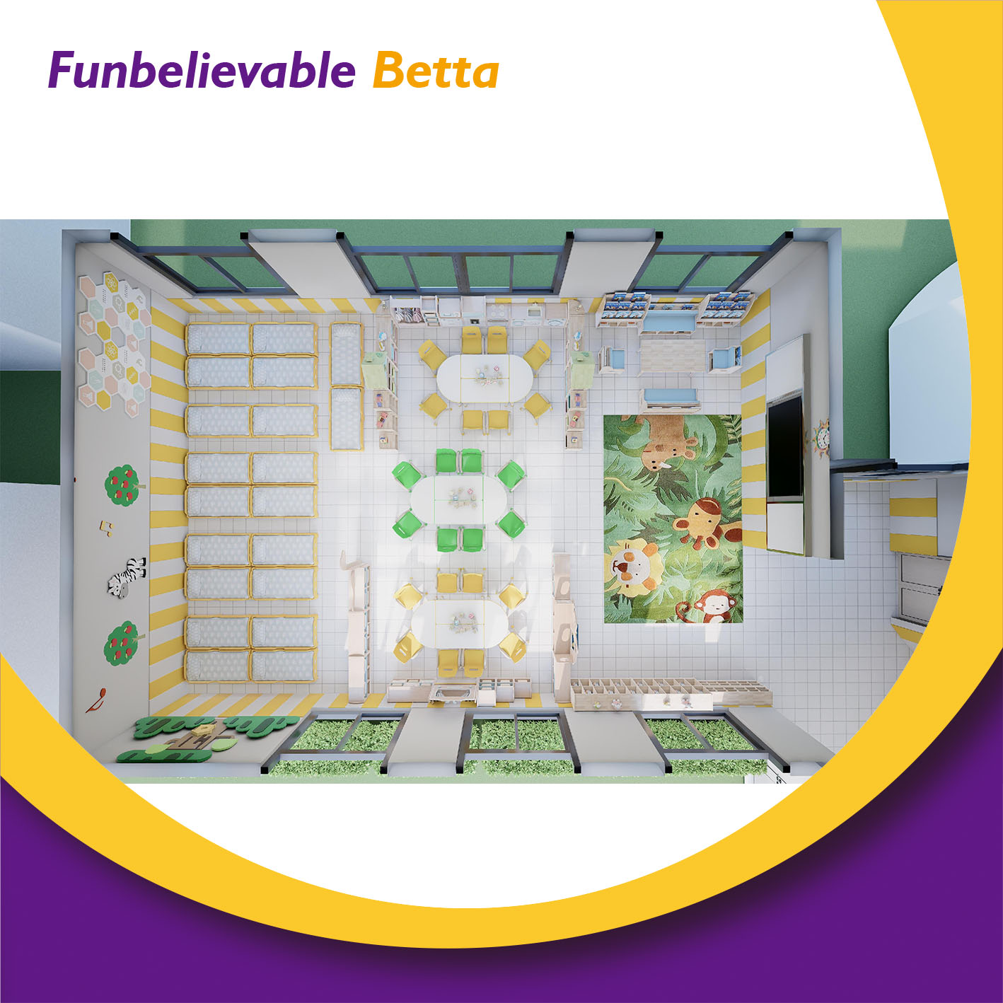 kindergarten design تصميم رياض الأطفال
