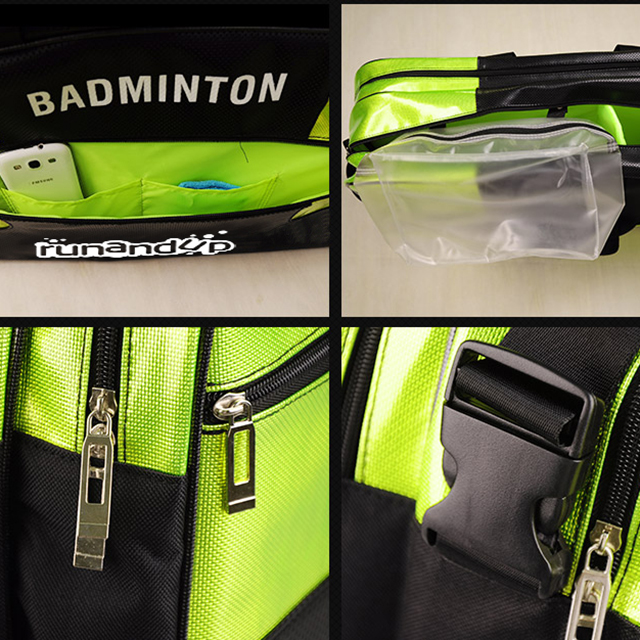 Sport Badminton Racket Tennis Gym Travel Shoulder Bag RU81057