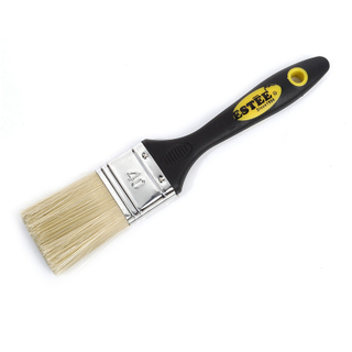 Rubber Handle Paint Brush with PBT Synthetic Fiber