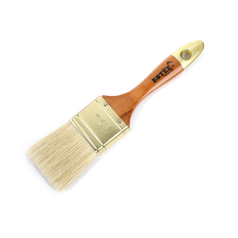 Mixture Bristle Paint Brush with Painting Wood Handle
