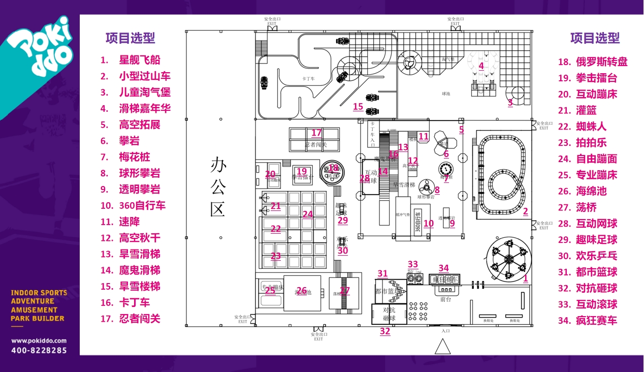 Interior amusement park design drawing رسم تصميم داخلي لمدينة الملاهي