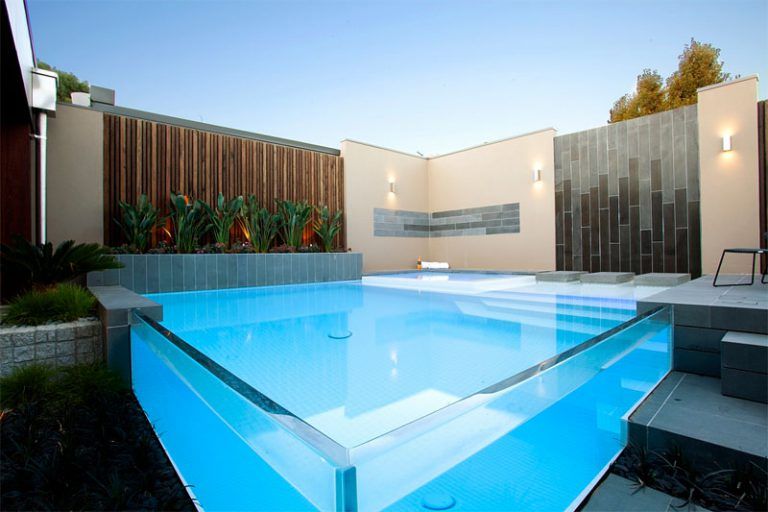 acrylic swimming pool akrylový bazén