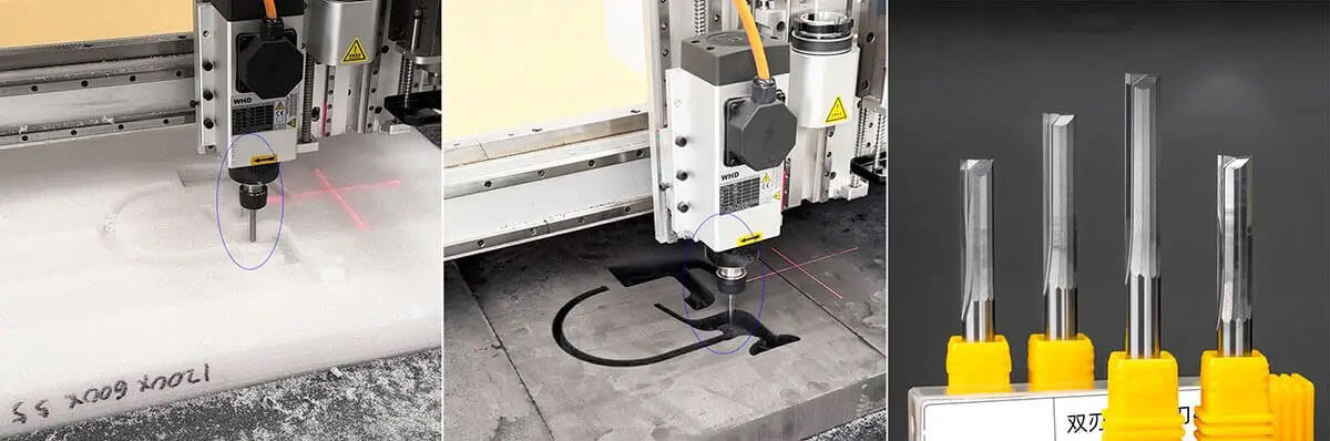 foam-cutting-machine skum-skære-maskine