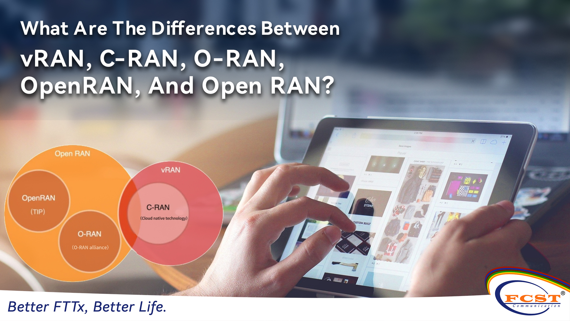 Quais são as diferenças entre VRAN, C-RAN, O-RAN, Openran e Open Ran?