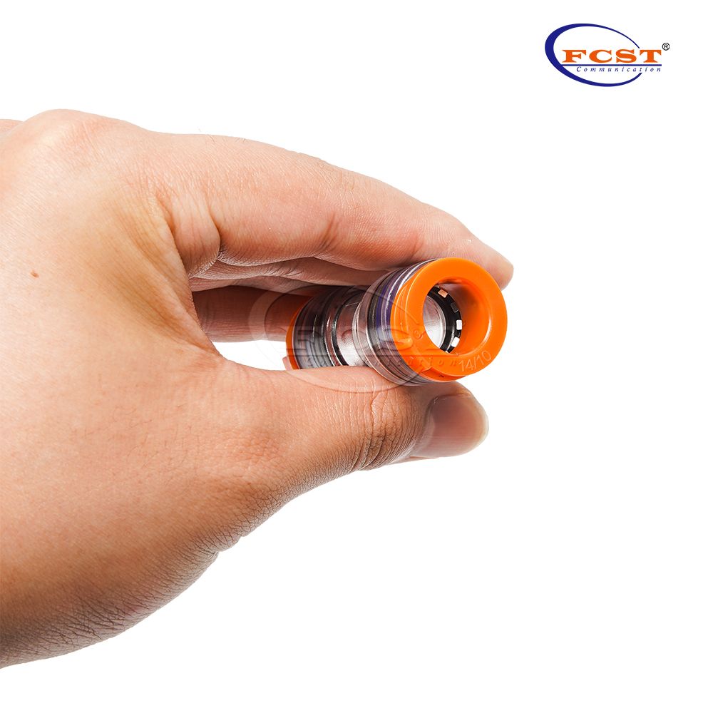 7/3,5mm 12/10mm 14/10m mm micro duto reto conector para conectores de microductos de telcome