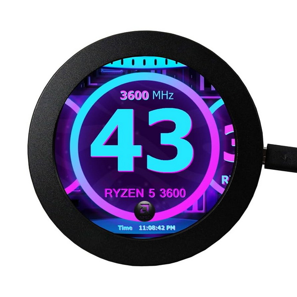 Round LCD Module Módulo LCD redondo