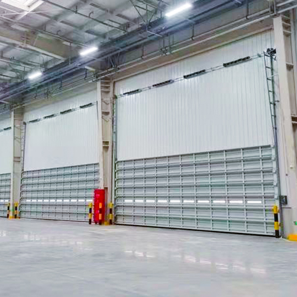 Aluminum Sectional Door Porta sezionale in alluminio