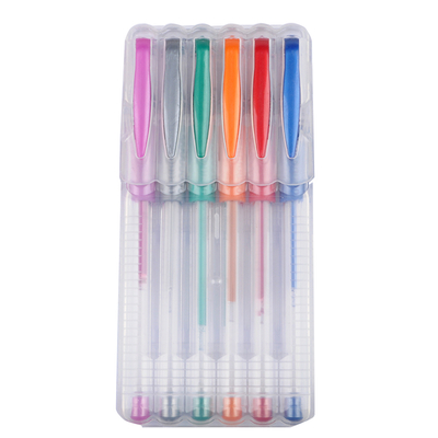Metallic Color Gel Pen Pack of 6 8 10