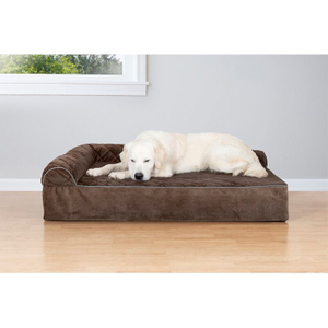 Wholesale Luxury Memory Foam Modern Soft Square Pet Square Pet EDM Dog Bed