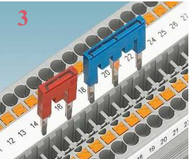 3Waterproof Plastic Din Rail Electric Terminal Block