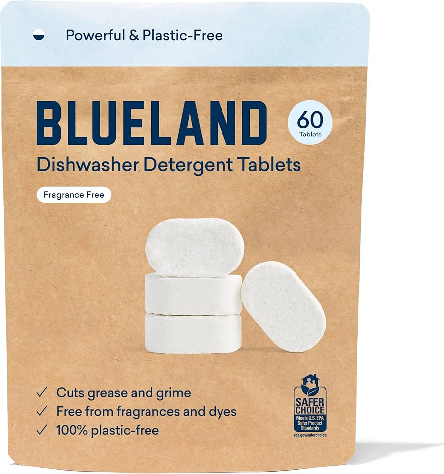 Blueland dishwasher detergent tablets Blueland opvasketabletter til opvaskemaskine