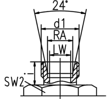 DIN 2353 ISO 8434-1 Light Series