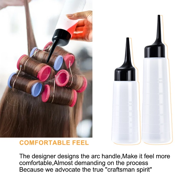 Hair Care Dye Comb Applicator With Brush Applicator Haarpflege-Farbkamm-Applikator mit Pinsel-Applikator
