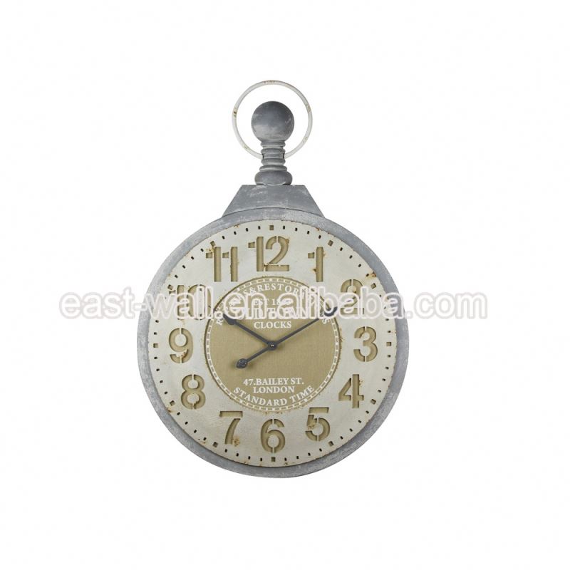 Luxury Quality Wholesale Price Customizable Decorative Clock Wall