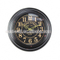 Custom Print Fancy Antique Style Two Face Digital Wall Clock Thermometer