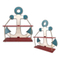 Wholesale Wall Mounted Wooden Wine Rack with Two Layers