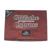 22ml Gouache Colour Set Artists' Quality of 6/10pcs