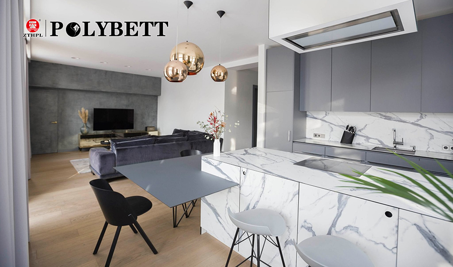 hpl marble kitchen countertop hpl 대리석 주방 조리대