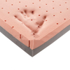 High Quality Two Layer Gel Bamboo Crib Microfibre Foam Mattress Topper