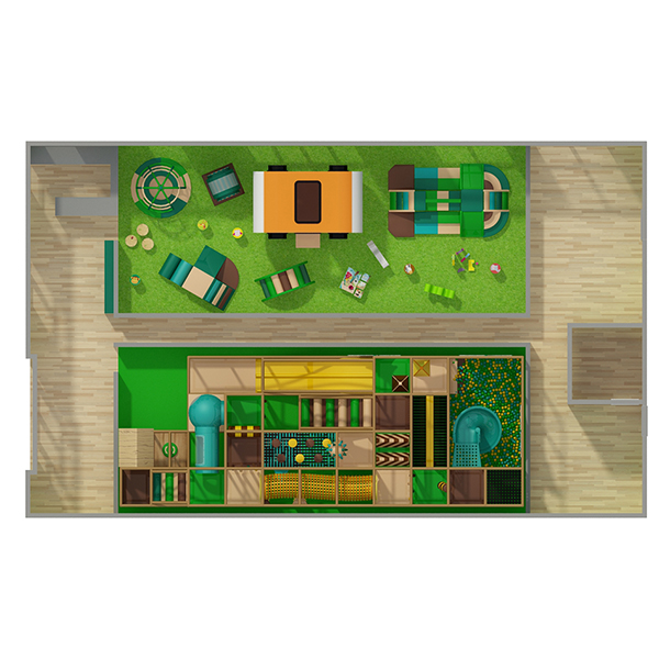 commercial-forest-indoor-playground-with-wooden-bridges-and-ball-pit-area.jpg parco giochi-al-coperto-foresta-commerciale-con-ponti-in-legno-e-area-con-palline.jpg