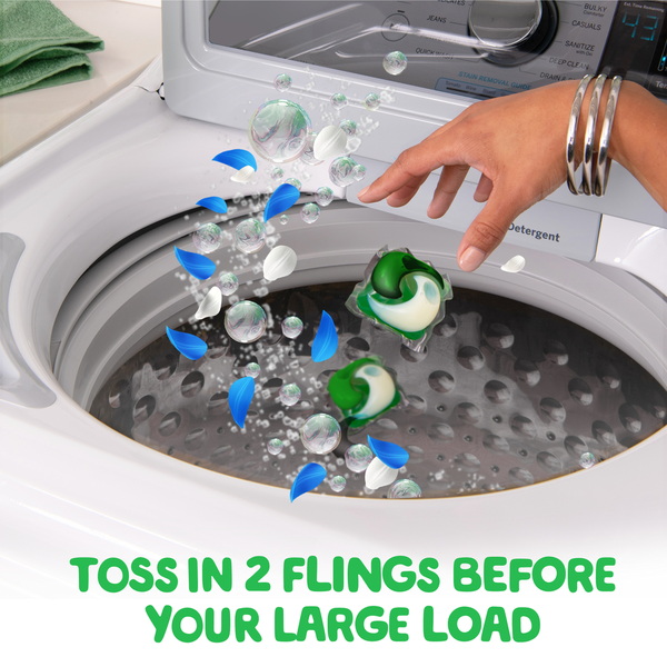 How To Wash A Load of Laundry with Gain Pods كيفية غسل كمية كبيرة من الغسيل باستخدام كبسولات الكسب