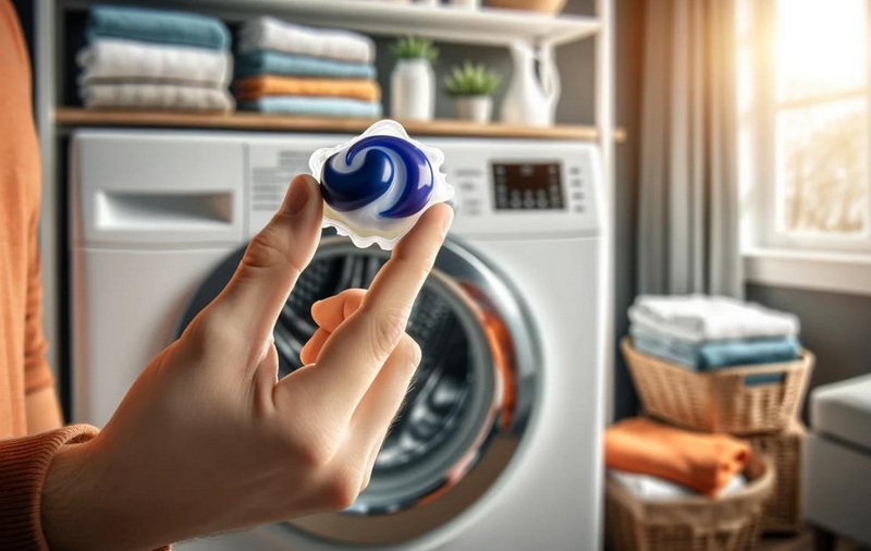 Dove mettere le capsule di marea nella lavatrice