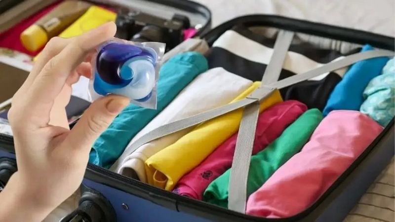 Can You Bring Laundry Pods on A Plane Kan du tage vasketøjsposer med på et fly