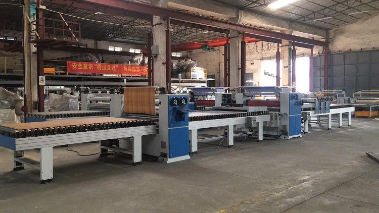 Plywood Formica Lamination Machine Stroj na laminování překližky Formica