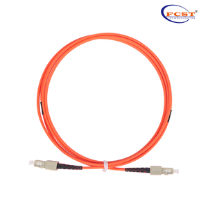 SCUPC-SCUPC Duplex OM2 2M LSZH Câble de patch à fibre optique 3,0 mm LSZH