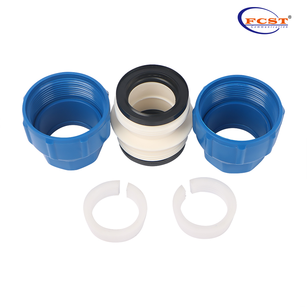 Connecteur de tuyaux de base en silicium HDPE FCST-SDC2 HDPE