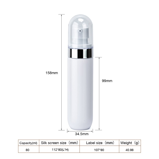 Portable Matte Frosted Plastic Spray Bottle Tragbare Sprühflasche aus mattem, mattiertem Kunststoff